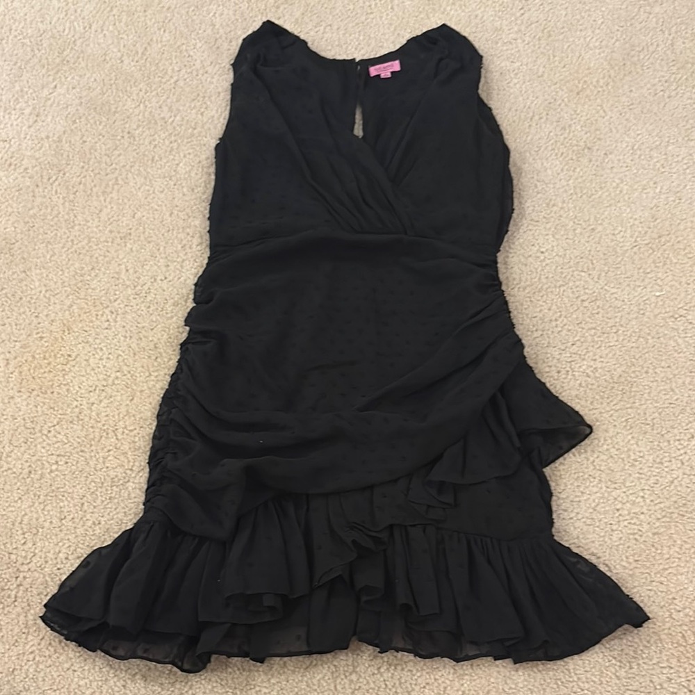 Francesca's Collections Black Mini Dress